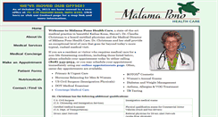 Desktop Screenshot of malamaponohealthcare.com